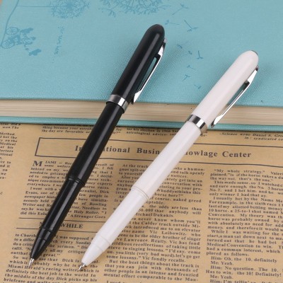 厂家广告笔中性笔企业宣传签字笔可印LOGO0.5mm笔芯黑笔圆珠笔批